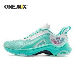 Boots Onemix Korean Fashion Sport Shoes Breathable Antislip Walking Women's Sports Sneakers Vintage Running Shoes No Carbon Plate