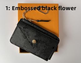 M69431 WALLET CARD HOLDER Designer Fashion Womens Mini Zippy Organizer Wallet Coin Purse Bag Belt Charm Key Pouch Pochette Accessoires With box