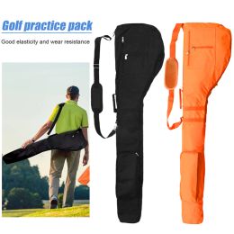 Bags Nylon Golf Bag Foldable Waterproof Golf Storage Pouch Scratch Resistant Large Capacity Portable Outdoor Golf Handbags Dust Cover