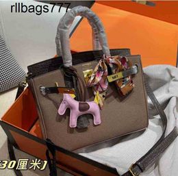 Bag Bk Platinum Leather Handbags Tote Designers Women Handbags 2024 Luxury Designer Shoulder Crossbody Purses Pattern Cowhide Genuine Real Ejis