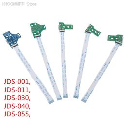 1pc USB Charging Port Socket Circuit Board For 12Pin JDS 011 030 040 055 14Pin 001 Connector For PS4 Controller 5 Styles