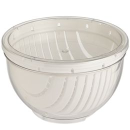 Creative kitchen storage for household plastic double-layer vegetable basket, fruit drain