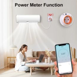 NEO Coolcam Tuya Smart Zigbee 3.0 Power Plug 16A EU Outlet 3680W Meter Remote Control Work With Zigbee2mqttt and Home Assistant