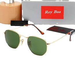 2024 Men Classic Brand Retro Sunglasses Designer Eyewear Ray Metal Frame Designers Sun Glasse Bans Woman Bands with Box Glass Lensy