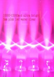 500 PCS 5mm 10000 MCD Ultra Bright Pink light lightemitting diode LED3350445