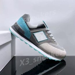 2024 custom NN574 shoes men women casual running shoe BB574 designer sneakers Varsity Gold Shadow White Green outdoor sports mens trainers 36-45 M42
