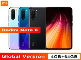 Global Version Xiaomi Redmi Note 8 4GB 64GB Snapdragon 665 Octa Core Smartphone 63 Inches 48MP Quad Rear Camera MobilePhone2508814