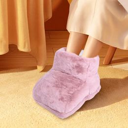 Carpets Electric Foot Warmer Heating Pad Washable USB Charging Heated Shoes Soft Comfortable For Men Women