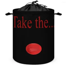 Storage Bags Take The Red Essential For Sale Laundry Basket Bins Large Capacity Casual Graphic Of Socks Super Soft Conve