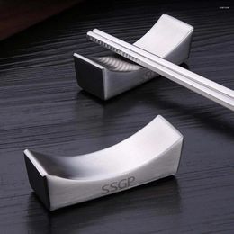 Chopsticks Kitchen 304 Stainless Steel Restaurant Rest Stand Tools Chopstick Rack Holder Tableware Fork