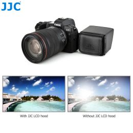 JJC 3.0" 3.5" DV DSLR Video Camera Display Protector LCD Hood Fold Out Screen Sun Shield Cover for CANON VIXIA HF S20 S200 S21