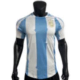 Soccer Jerseys Men's Tracksuits 2024 Argentine Home Jersey, Player Version Football Jersey with Printable Number