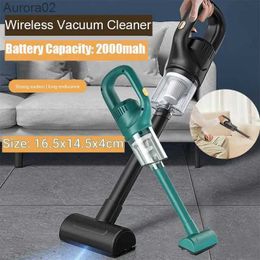 Vacuum Cleaners Wireless Handheld Car Vacuum Cleaner Cordless Handheld Chargeable Auto Vacuum for Home Car Pet Dual Use Vacuum Cleaner yq240402