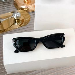 Sunglasses Colorful Cateye Women Brand Designer Acetate Big Frame Luxury Shades Outdoor Eyewear UV400 Gafas De Sol Hombre