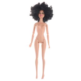 Toy African doll American Doll Accessories Body Joints Can Change Head Foot Move African Black Girl Gift Pretend Toy Baby