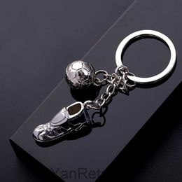 2022 Creative World Cup Football Shoes Keychain Car Keyring Pendant Male and Female Couple Keychain Small