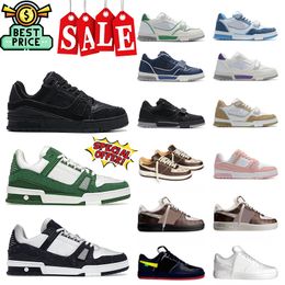 Designer New Lace Up fashion Casual Shoes Outdoor men's and women casual board shoes red white Wear-resistant sports shoes box