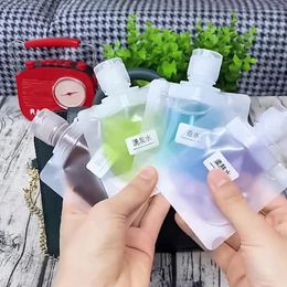 Storage Bottles 10Pcs 30/50/100ml Travel Dispenser Packaging Bag Liquid Lotion Portable Reusable Shampoo Cosmetic Leakproof Containers