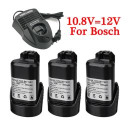 10.8V 12V 3000mah Rechargeable Battery For Bosch BAT420 BAT411 BAT412 GBA10.8 electric screwdriver electric drill Tools battery