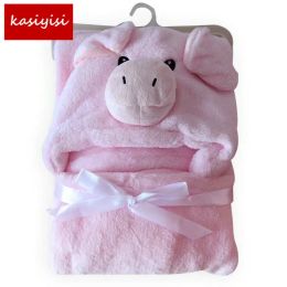 Hooded Animal Baby Blanket Newborn / Baby Bath Towel /baby Bathrobe Cloak Lovely Soft Sleeping