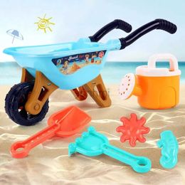 Sand Play Water Fun for kids Funny Water Game Play Cart Bath Toys Sand Set Beach Toy Sandpit Sand Play Game 240402