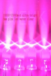 500 PCS 5mm 10000 MCD Ultra Bright Pink light lightemitting diode LED9662888