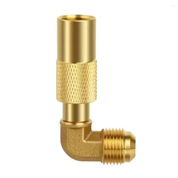 Tools 90 Degree Elbow Propane Connector Low Pressure Adapter 3/8" Female & Male Flare Fit For 17" And 22" Wave Heater Gas Fire