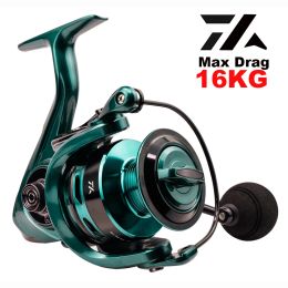 Reels VWVIVIDWORLD High Quality Double Spool Alloy Fishing Reel High Speed Spinning Reel Casting reel Carp For Saltwater