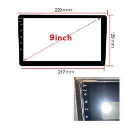 250*240*145 mm Car Tempered Glass Protective Film Sticker for 9 10 inch Radio stereo DVD touch full LCD screen for TEYES CC2 CC3