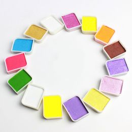 12 Colour palette water soluble body painting children face Colour body painting Christmas painting