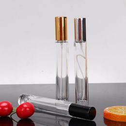 10ml round thick bottom perfume bottle mini perfume glass bottle portable travel sample packaging bottle spray bottle manufacturers