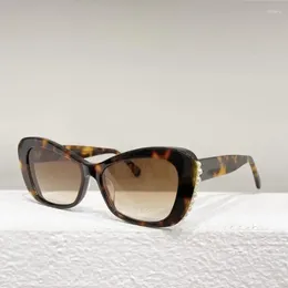 Sunglasses High Quality Acetate Polychrome Ladies Brand Designer Small Frame Cat-Eye Glasses Oculos Gafas De Sol Para Mujer Homb