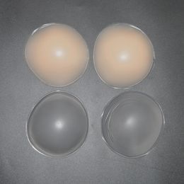 Supply high transparent feel comfortable silicone round breast pad to increase invisible breast lift to increase breast pad cup upgrade