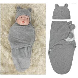 Blankets 2pcs/set Born Baby Swaddle Wrap 0-3 Months Cotton Parisarc Soft Infant Products Blanket & Swaddling