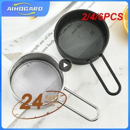 Baking Tools 2/4/6PCS Household Flour Sieve Hand-held Kitchen 430 Stainless Steel Small Sugar Mesh Comfortable