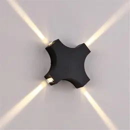 Wall Lamp LED Cross Creative Star Light Effect Background Ktv Club Shape Beam El Exterior Waterproof
