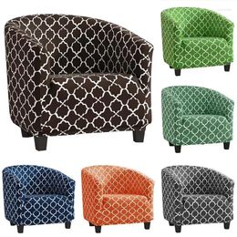 Chair Covers Elastic Armchair Cover All-inclusive Tub Plaid Club Slipcover Washable Couch Slipcovers Living Room Decor