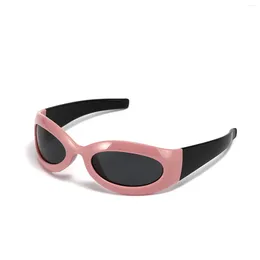 Sunglasses Punk Y2K Style Women's Stylish UV Protection Sun Glasses Men Bicycling Stage Show Women