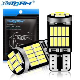 XSTORM 2pcs W5W T10 Led Bulbs Canbus 4014 SMD 6000K 168 194 Led 5W5 Car Interior Dome Reading Licence Plate Light Signal Lamp