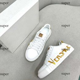 Versase Medusa Shoe Seashell Baroque Greca Sneaker Designer Men Shoe Lace-Up Sneaker Luxury Brand Casual Shoes Fashion Versa Outdoor Runner Trainer Size 39-44 268