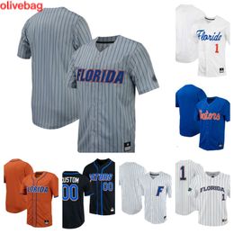 Custom Florida Gators 27 Fisher Jameson 26 Clete Hartzog 47 Chris Arroyo 50 Anthony Ursitti baseball jersey 49 Carsten Finnvold 6 Tyler Shelnut 12 Hurston Waldrep