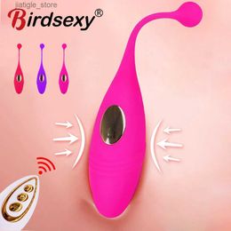 Other Health Beauty Items Wireless remote-controlled vaginal vibrator adult and female massager love vibrator female anal toy Y240402