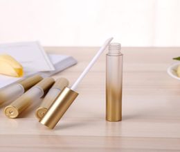 Gold Transparent Empty Lipgloss Tubes Liquid Lipstick Eyeliner Eyebrow Beauty Makeup Products Case Refillable Bottles 20pcs9222079