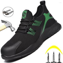 Boots Nice Work Sneakers Men Safety Shoes Wearable Puncture-Proof Indestructible Footwear