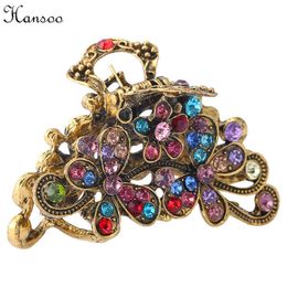 New 6cm Hair Clip Korean Version Fashionable Alloy Claw Accessory