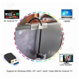 Middle Display Screen Webcam Adjustable 1080P Low Mini Metal Flipped Flexible Cable Super USB Camera Audio Screen Upside Down