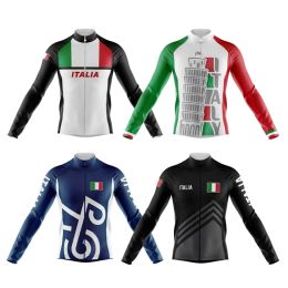 Abbigliamento Ciclismo Estivo Italy Cycling Jersey Men Long Sleeve Thin Breathable Bicycle Clothes 2022 New Bike Cycle Shirt Man