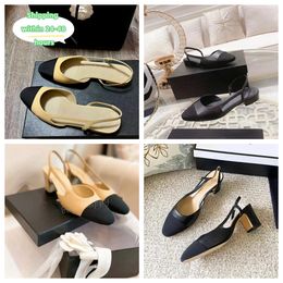 Chan C Kadın Slingbacks Sandal Zincirleri Bale Daireler Ayakkabı Espadriller Balerinler Sandaletler Partisi Gelinlik Ayakkabıları Chunky High Topuklu Terlik Pompaları Somunlar