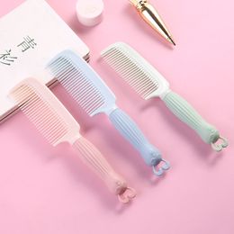 Cute Rabbit Hair Comb Household Plastic Girl Anti-static Curling Comb Student Dormitory Portable Hair Comb
