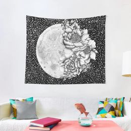 Tapestries Moon Abloom Tapestry Room Decoration Korean Style Aesthetics For